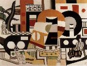 Fernard Leger Drag the boat oil on canvas